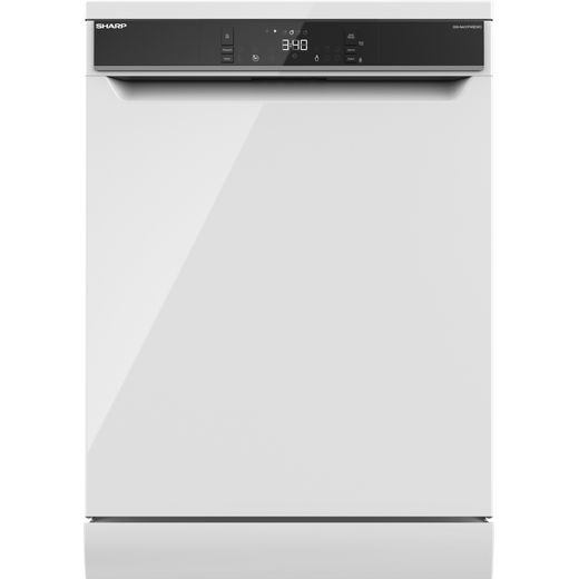 Sharp QW-NA31F45EWO-EN Standard Dishwasher - White - E Rated